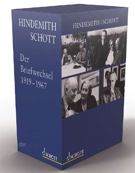Hindemith - Schott. Der Briefwechsel, Buch