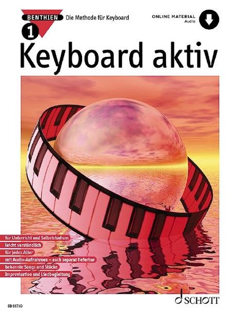 Axel Benthien: Keyboard aktiv, Buch