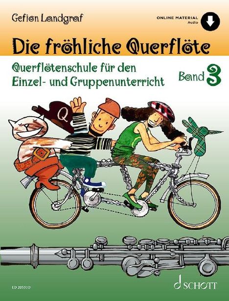 Die fröhliche Querflöte 3, Buch