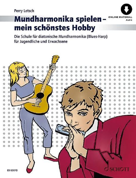 Perry Letsch: Mundharmonika spielen - mein schönstes Hobby, Buch