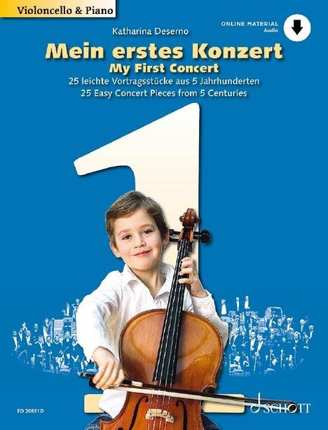 Mein erstes Konzert - Violoncello und Klavier., Buch