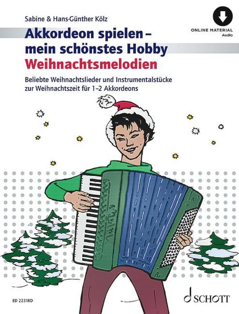 Sabine Kölz: Weihnachtsmelodien, Buch