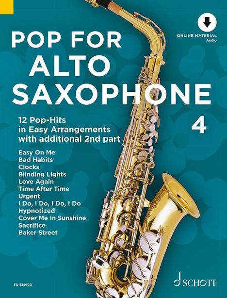 Pop For Saxophone 4, Buch