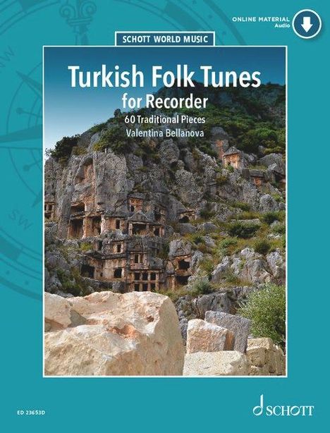 Turkish Folk Tunes for Recorder, Buch