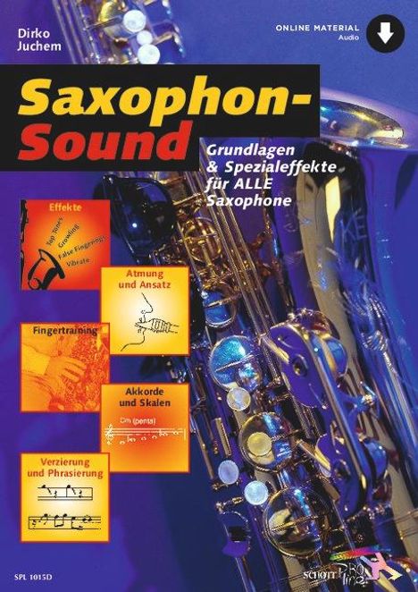 Dirko Juchem: Saxophon-Sound, Buch