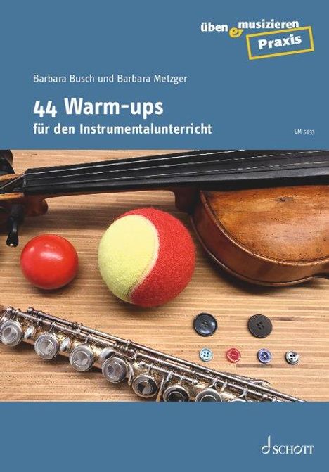 Barbara Busch: 44 Warm-ups für den Instrumentalunterricht, Buch