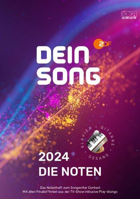 Dein Song 2024 - Die Noten, Buch
