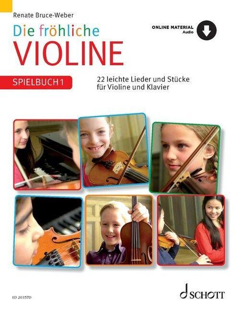 Die fröhliche Violine Spielbuch 1, Buch