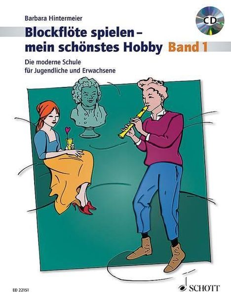 Barbara Hintermeier: Hintermeier, B: Blockflöte spielen 1/m. CD, Buch