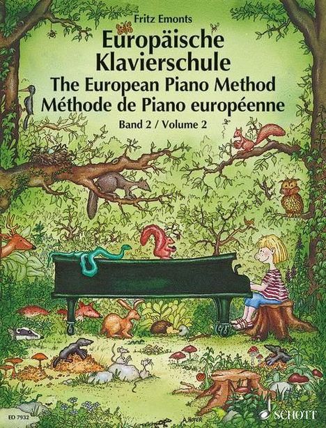 Emonts, F: Europaeische Klavierschule 2, Noten