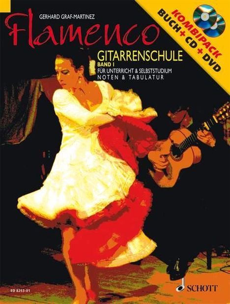 Flamenco Gitarrenschule 1. Mit CD und DVD, Buch
