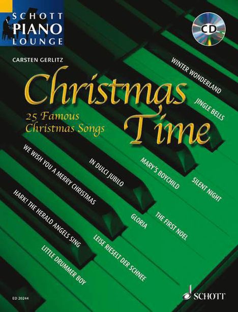 Schott Piano Lounge - Christmas Time (mit CD), Noten