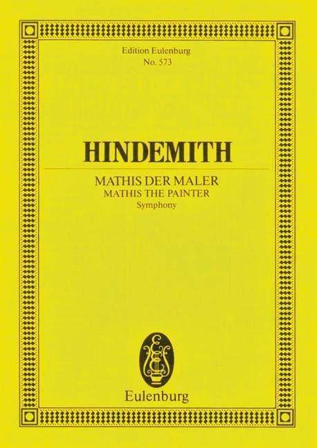 Paul Hindemith: Symphonie "Mathis der Maler", Noten
