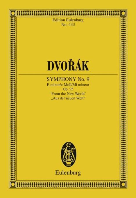 Antonin Dvorak: Sinfonie Nr. 9 e-Moll, Noten