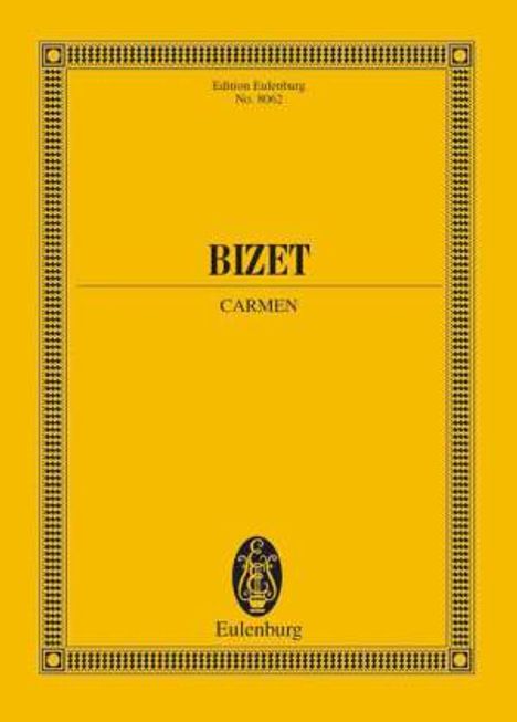 Bizet, G: Carmen/Soli, Chor u. Orchester/Studienpartitur, Noten