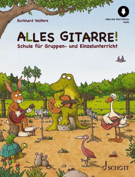Burkhard Wolters: Alles Gitarre!, Buch