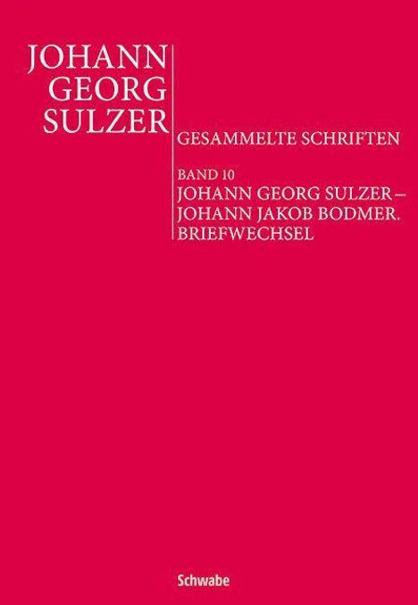 Jana Kittelmann: Johann Georg Sulzer - Johann Jakob Bodmer, Buch