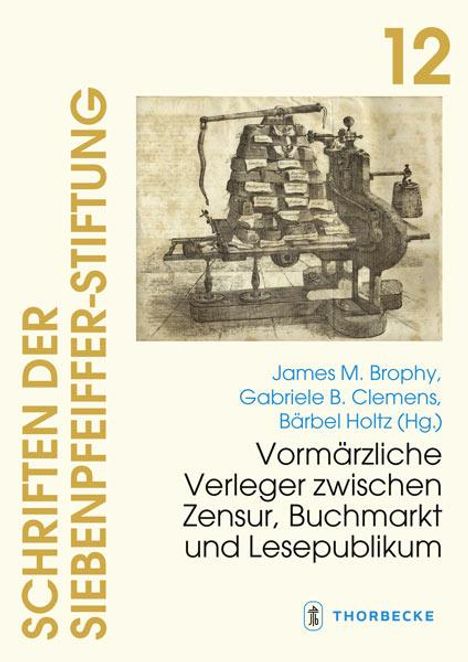 Vormärzliche Verleger zwischen Zensur, Buchmarkt und Lesepublikum, Buch