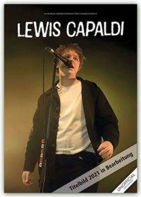 Lewis Capaldi 2021 - A3 Format Posterkalender, Kalender