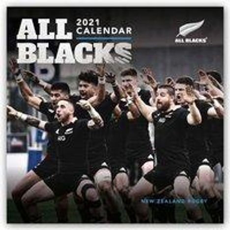 All Blacks - Rugby 2021 - 16-Monatskalender, Kalender