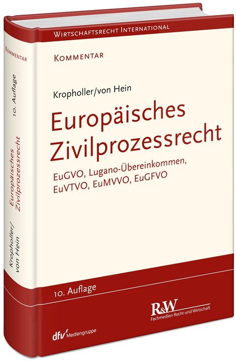 Jan Hein: Europäisches Zivilprozessrecht, Buch