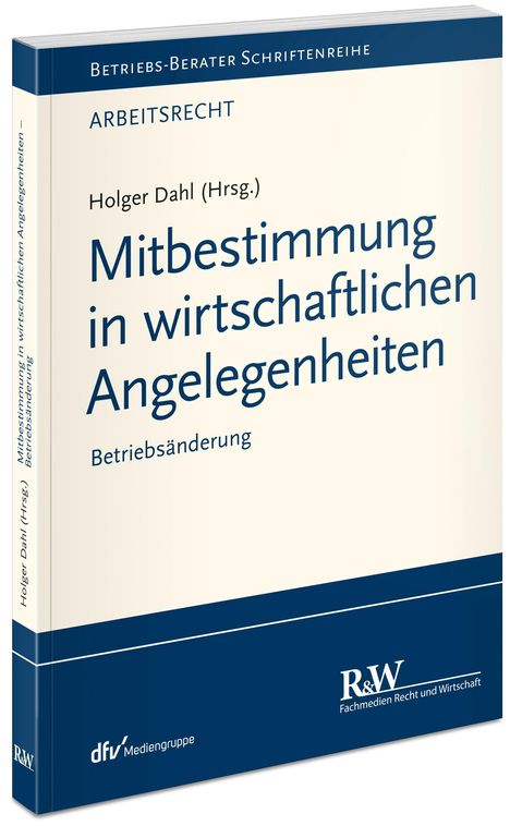 Holger Dahl: Mitbestimmung in wirtschaftlichen Angelegenheiten, Buch