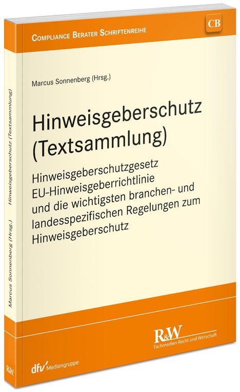 Hinweisgeberschutz (Textsammlung), Buch