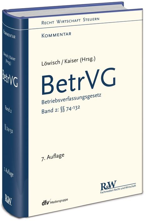 Löwisch, M: BetrVG, Band 2, Buch