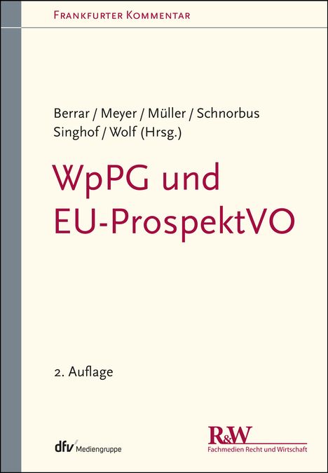 Carsten Berrar: WpPG und EU-ProspektVO, Buch