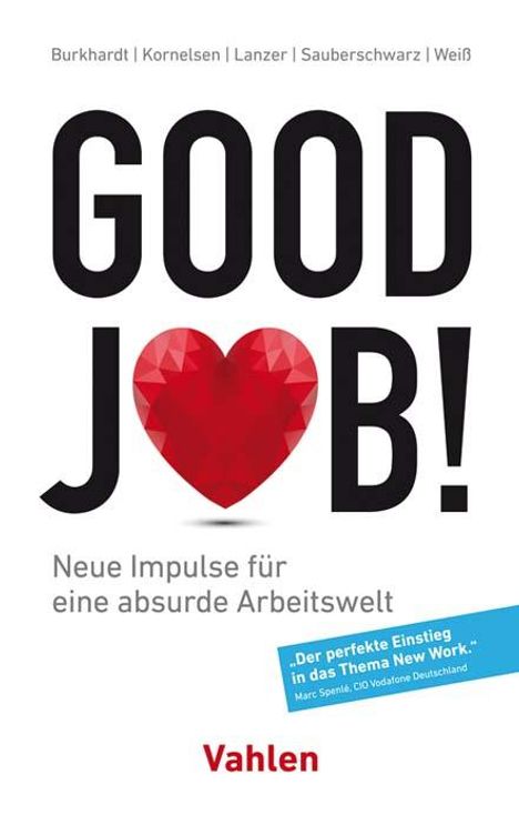 Nicolas Burkhardt: Good Job!, Buch