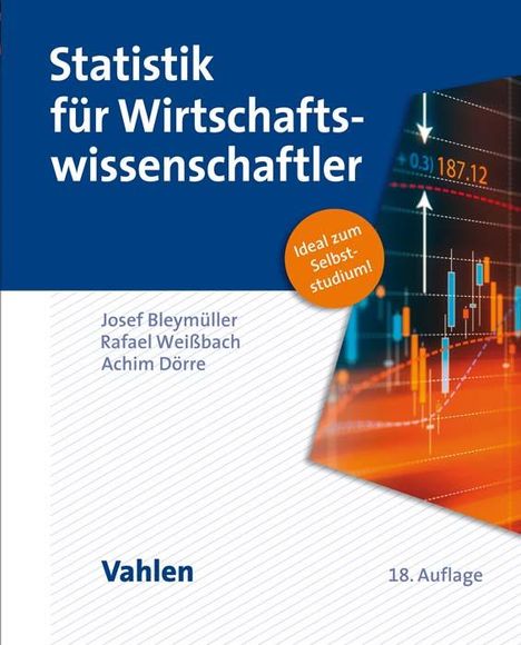 Josef Bleymüller: Statistik für Wirtschaftswissenschaftler, Buch
