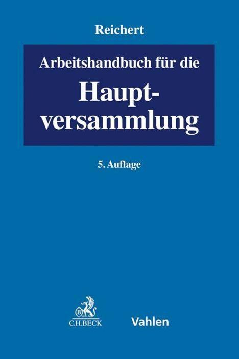 Arbeitshandbuch für die Hauptversammlung, Buch