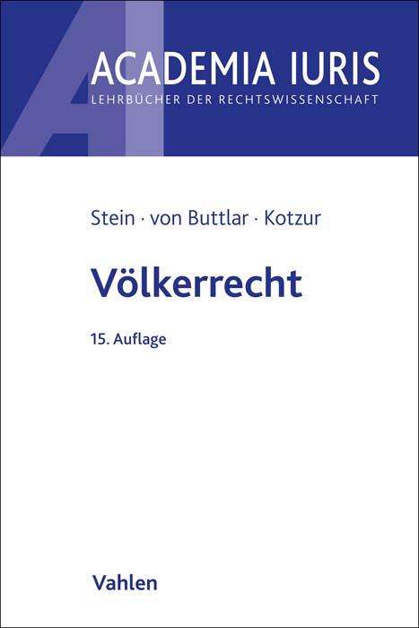 Torsten Stein: Völkerrecht, Buch