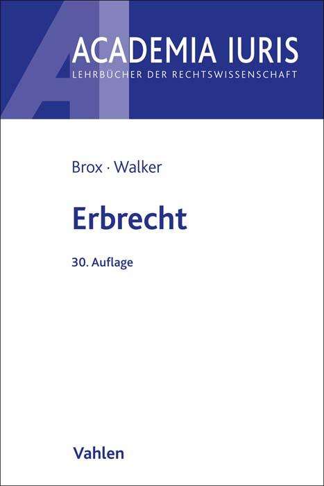 Hans Brox: Erbrecht, Buch