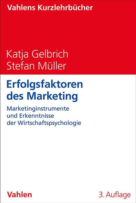 Katja Gelbrich: Erfolgsfaktoren des Marketing, Buch