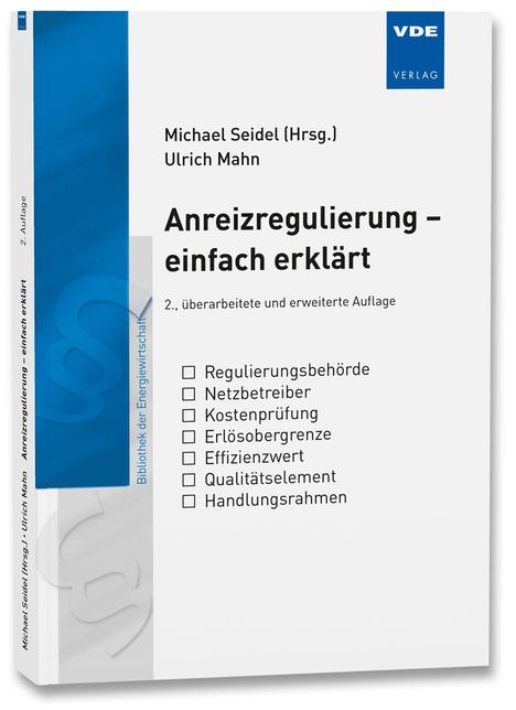 Ulrich Mahn: Anreizregulierung - einfach erklärt, Buch