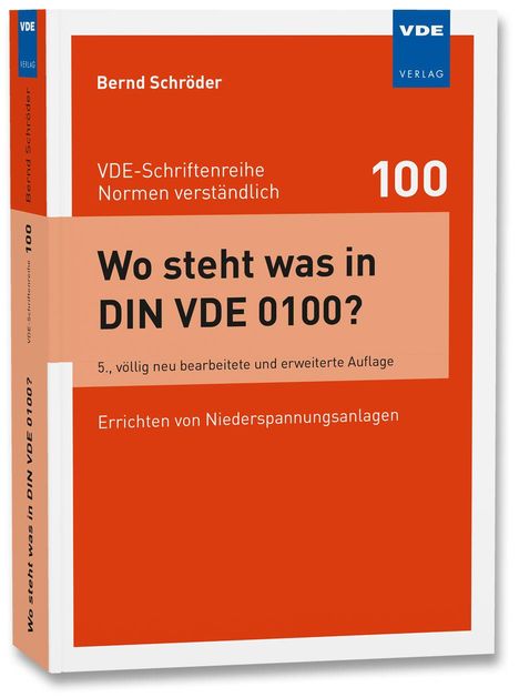 Bernd Schröder: Wo steht was in DIN VDE 0100?, Buch