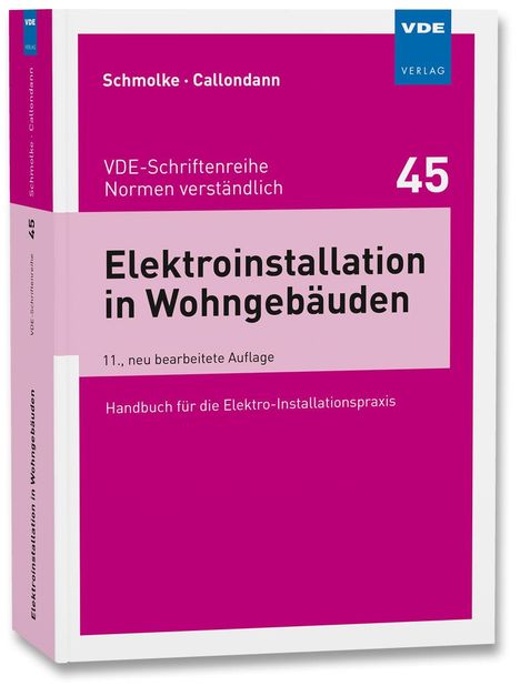 Herbert Schmolke: Elektroinstallation in Wohngebäuden, Buch
