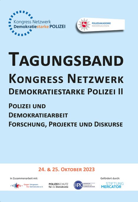 Tagungsband Kongress Netzwerk Demokratiestarke Polizei II, Buch