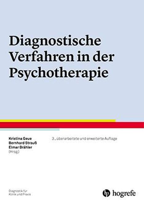 Diagnostische Verfahren in der Psychotherapie, Buch