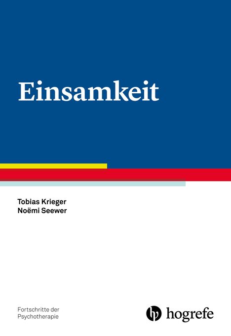 Tobias Krieger: Einsamkeit, Buch