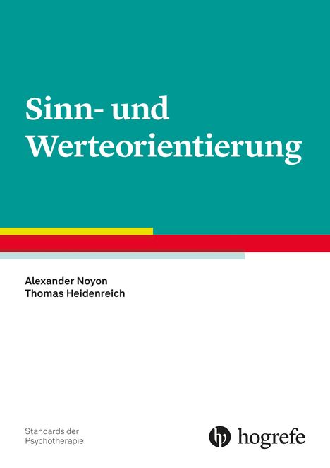 Alexander Noyon: Sinn- und Werteorientierung, Buch