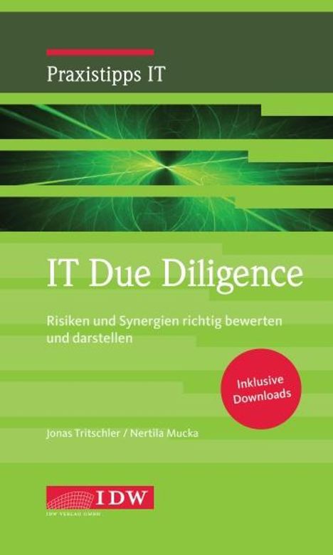 Jonas Tritschler: IT Due Diligence, Buch