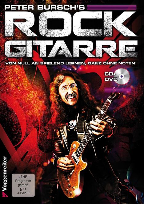 Peter Bursch: Rock Gitarre. Inkl. CD, Buch