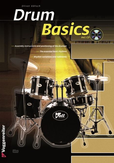 Oliver Kölsch: Drum Basics (English Version), Noten
