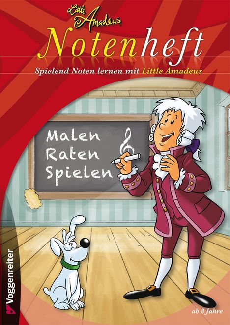 Little Amadeus Notenheft, Buch