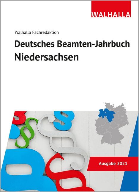 Walhalla Fachredaktion: Deutsches Beamten-Jahrbuch Niedersachsen 2021, Buch