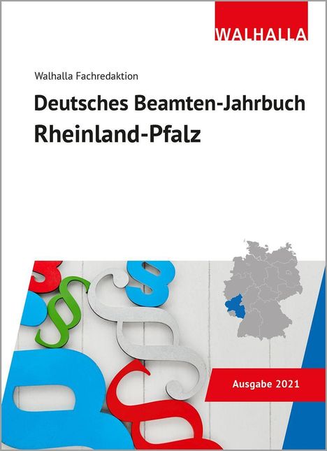 Walhalla Fachredaktion: Deutsches Beamten-Jahrbuch Rheinland-Pfalz 2021, Buch