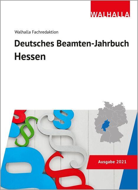 Walhalla Fachredaktion: Deutsches Beamten-Jahrbuch Hessen 2021, Buch