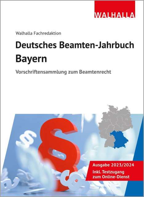 Walhalla Fachredaktion: Deutsches Beamten-Jahrbuch Bayern 2023, Buch